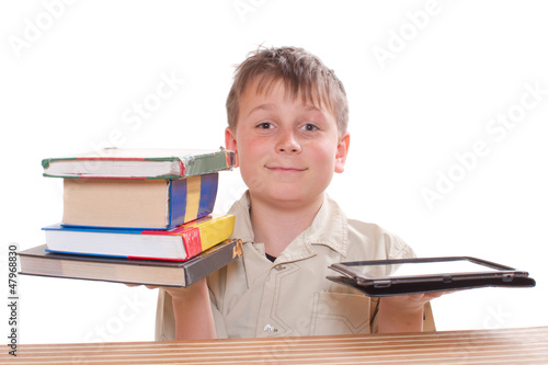 Photo: boy learns lessons boy learns lessons