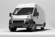 White commercial van