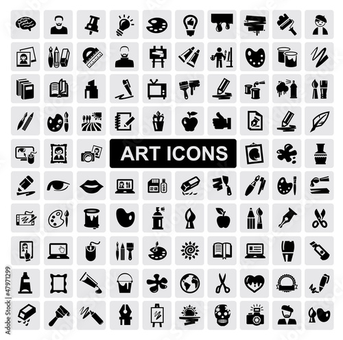 Vector: art Icons set art Icons set