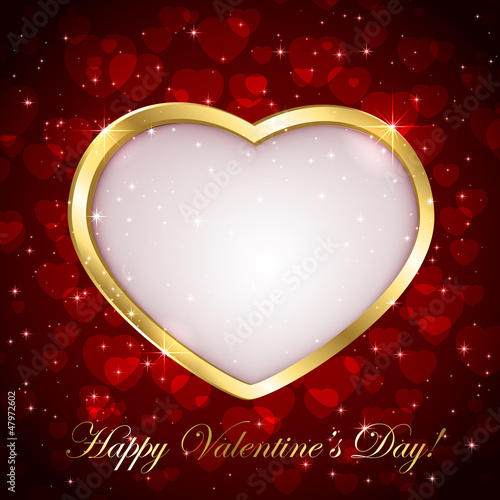 Vector: Sparkling valentines background Sparkling valentines background