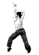 aerobics pose