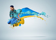 Modern style dancer