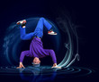 Modern style dancer