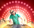 dj and mixer