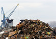 Cranes for recycling metallic waste