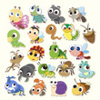 cartoon bug icon