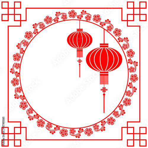 Vector: Chinese New Year Greeting Card Chinese New Year Greeting Card