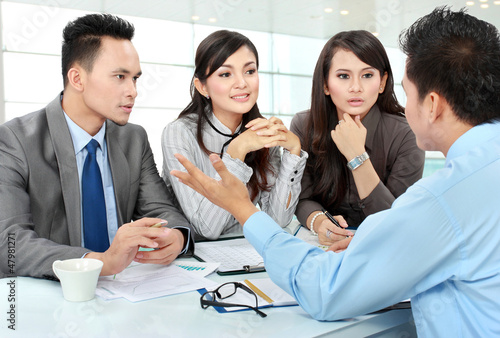 Photo: business meeting business meeting