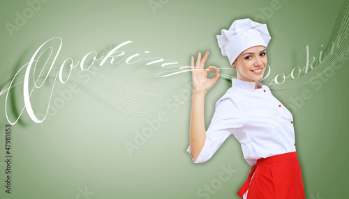 Photo: Portrait of a cook Portrait of a cook