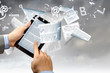 e book reader and books