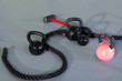 Crossfit Kettlebells ropes and hammer