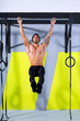 Crossfit toes to bar man pull-ups 2 bars workout