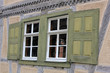 Foto: Fenster eines fränkischen Fachwerkhauses (Bayern) Fenster eines fränkischen Fachwerkhauses (Bayern)