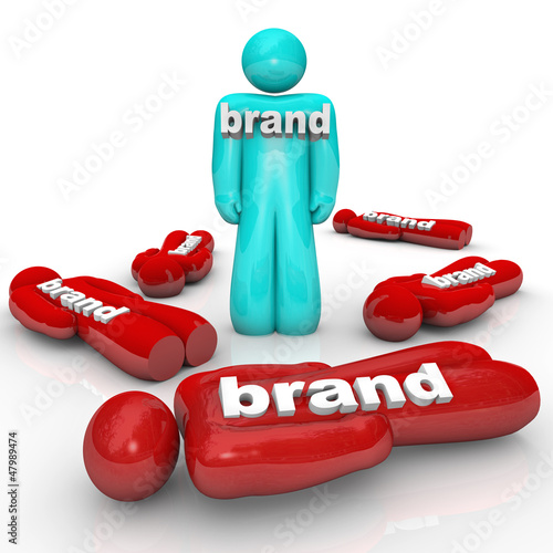 Illustration: One Brand Market Leader Top Product Company One Brand Market Leader Top Product Company