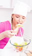 woman eating