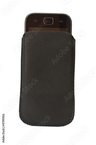 Photo: Mobile phone leather case Mobile phone leather case