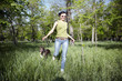 Photo: Happy with dog Happy with dog
