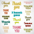 Thank You signature vector illustration