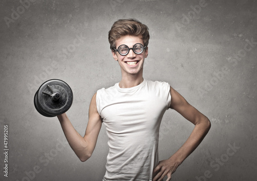 Photo: Muscular Nerd Muscular Nerd