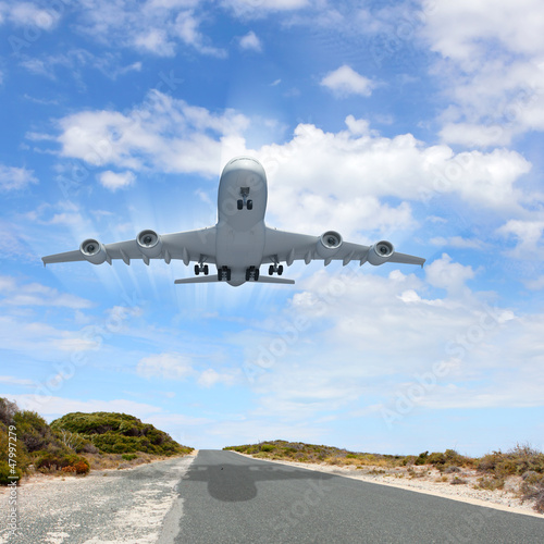 Photo: Flying plane Flying plane