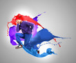 Modern style dancer