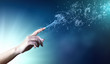 magical hands conceptual image