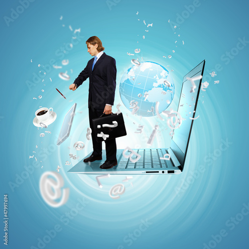 Photo: Modern technology illustration Modern technology illustration