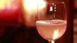 wine with bubbles