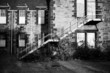 Scary desolate ruins in Bangour Villiage Hospital in Scotland