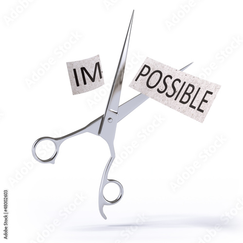 Illustration: The impossible becomes possible The impossible becomes possible