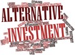Word cloud for Alternative investment