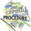 Word cloud for Criminal procedure