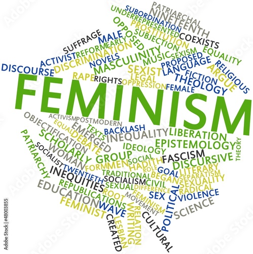 Illustration: Word cloud for Feminism Word cloud for Feminism