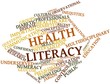 Word cloud for Health literacy