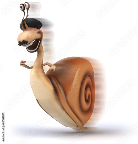 Illustration: French snail French snail