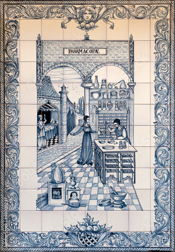 Photo: Pharmacy mosaic Pharmacy mosaic