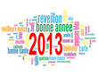 Nuage de Tags "2013" (bonne année joyeuses fête nouvel an voeux)