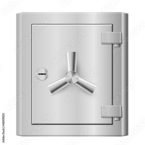 Vector: Steel safe Steel safe