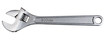 Adjustable wrench isolated on white background