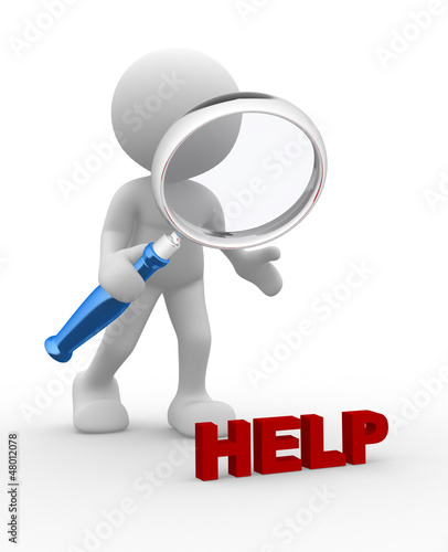 Illustration: Magnifying glass Magnifying glass