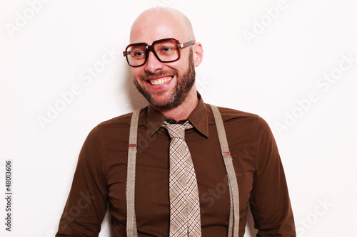 Photo: Mann im Retro-look Mann im Retro-look