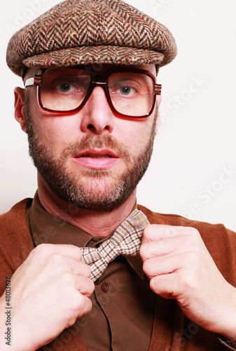Photo: Mann im Retro-look Mann im Retro-look