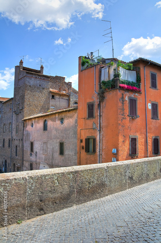 Photo: Alleyway. Viterbo. Lazio. Italy. Alleyway. Viterbo. Lazio. Italy.