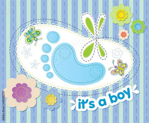 Vector: congratulations on the birth of a boy congratulations on the birth of a boy