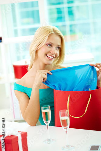 Photo: Showing present Showing present