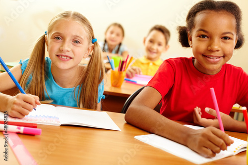 Photo: Classmates at lesson Classmates at lesson