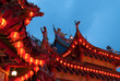 chinese new year temple docrations