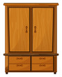 A wardrobe