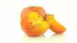 Red ripe persimmons