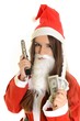 Santa with shotgun